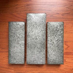 Galvanized Wall Planter by Joanna Gaines for Magnolia Home Set of 3